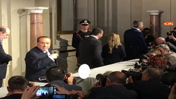 9 - Salvini Berlusconi e Meloni insieme al Quirinale per le consultazioni