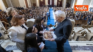 18 - Mattarella in visita alla Comunità Ebraica di Roma al Tempio Maggiore