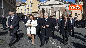 4 - Mattarella in visita alla Comunità Ebraica di Roma al Tempio Maggiore