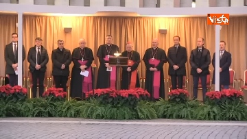 13 - Natale, le celebrazioni per l'inaugurazione del Presepe e dell'albero a San Pietro