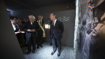 3 - Mattarella a Vittorio Veneto visita il Museo della Battaglia