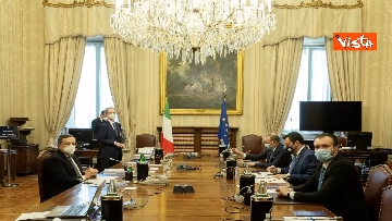 1 - Consultazioni, Draghi riceve delegazione Lega guidata da Salvini