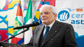 5 - Mattarella inaugura nuovo centro Astalli per rifugiati a Roma