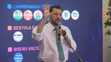 9 - Salvini commenta in conferenza stampa al Viminale i risultati delle europee