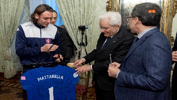 7 - Mattarella incontra l'ambasciatore francese Masset al Quirinale