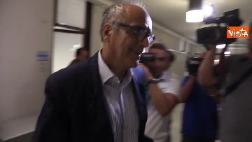 7 - Il capo Procuratore Francesco Cozzi esce dal suo ufficio in Procura