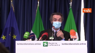 2 - Vaccini in Lombardia, Fontana: “Confidenti che arriveranno molte più dosi”