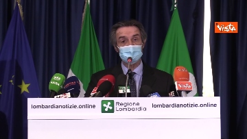 6 - Vaccini in Lombardia, Fontana: “Confidenti che arriveranno molte più dosi”
