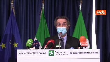 3 - Vaccini in Lombardia, Fontana: “Confidenti che arriveranno molte più dosi”