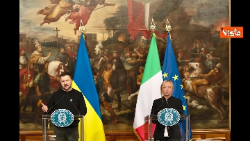 6 - Zelensky: Visita Meloni in Ucraina molto importante, invito tutti i leader italiani a venire