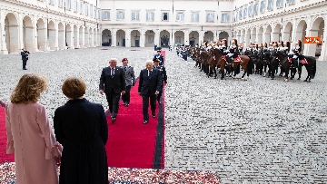 12 - Mattarella incontra il presidente della Repubblica federale tedesca Steinmeier