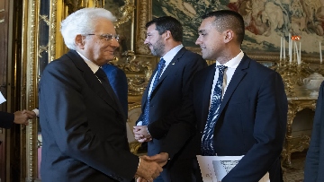 3 - Mattarella incontra Conte e ministri in vista del Consiglio Ue