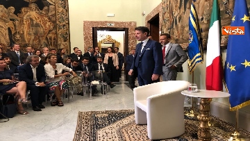 1 - Il presidente del Consiglio, Giuseppe Conte, incontra la stampa nazionale prima della pausa estiva 
