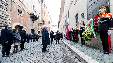 4 - Moro, Mattarella rende omaggio in via Caetani per 41° anniversario morte statista