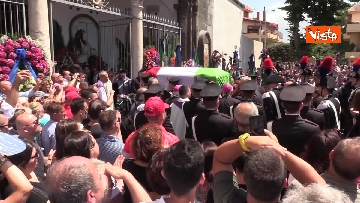 6 - Funerali di Stato per Mario Cerciello Rega, il carabiniere ucciso a Roma. Le immagini