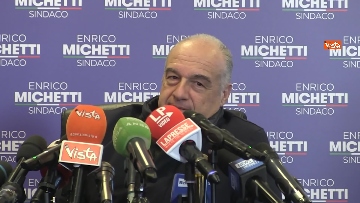 4 - Amministrative Roma, le foto della conferenza stampa di Michetti dopo la sconfitta