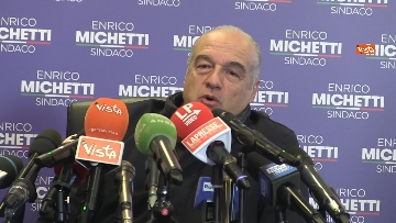 3 - Amministrative Roma, le foto della conferenza stampa di Michetti dopo la sconfitta