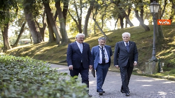 6 - 20-09-19 Mattarella incontra il Presidente della Repubblica Federale Tedesca a Villa Rosebery