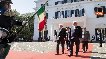 9 - 20-09-19 Mattarella incontra il Presidente della Repubblica Federale Tedesca a Villa Rosebery