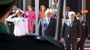 7 - 20-09-19 Mattarella incontra il Presidente della Repubblica Federale Tedesca a Villa Rosebery