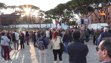 6 - No green pass, le foto della manifestazione a Roma al Circo Massimo