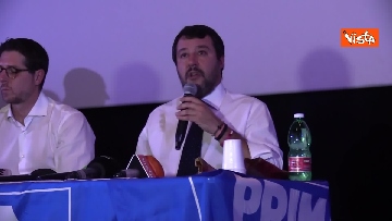 3 - Salvini presenta la campagna elettorale in Campania, le immagini