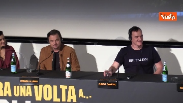 6 - DiCaprio, Tarantino e Margot Robbie presentano 'C'era una volta a... Hollywood' a Roma. Le immagini