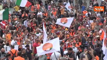 5 - La manifestazione dei Gilet Arancioni a Roma
