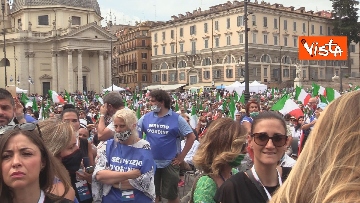 8 - Manifestazione del Centro Destra a Roma, le foto dalla piazza
