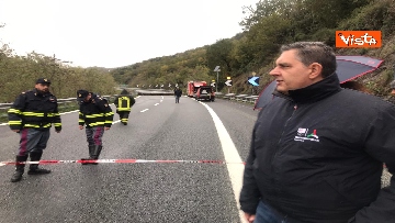 2 - Viadotto crollato sull'Autostrada A6 Torino-Savona a causa del maltempo