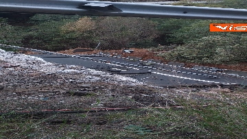 6 - Viadotto crollato sull'Autostrada A6 Torino-Savona a causa del maltempo