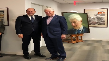 1 - Clinton incontra Zingaretti a New York: 