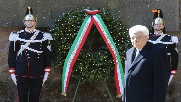 5 - Mattarella alla cerimonia commemorativa del 75° anniversario dell’eccidio delle Fosse Ardeatine