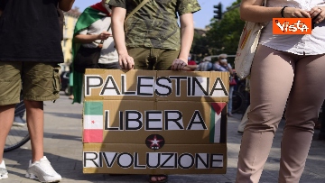 5 - Flash Mob a Milano contro annessioni dei territori palestinesi nello stato d’Israele, le immagini 