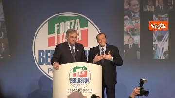 4 - L'assemblea di Forza Italia a Roma con Silvio Berlusconi