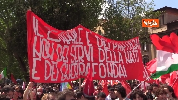 7 - 25 aprile, ecco le foto della manifestazione dell'Anpi a Roma
