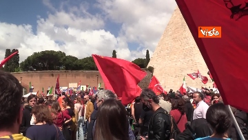 6 - 25 aprile, ecco le foto della manifestazione dell'Anpi a Roma