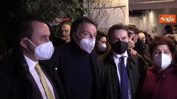 3 - Suppletive, Renzi, Bellanova e Rosato alla conferenza stampa per Valerio Casini. Le foto