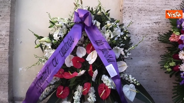 1 - A Roma i funerali di Donna Assunta Almirante, le foto della cerimonia