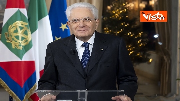 2 - Il discorso di fine anno del Presidente Mattarella - INTEGRALE