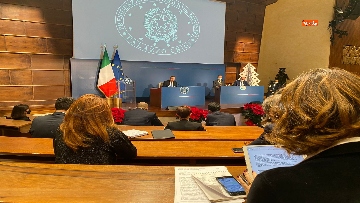 3 - Conferenza stampa di fine anno del presidente Draghi, le foto 