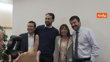 3 - 28-10-19 Salvini e Tesei in conferenza il giorno dopo il voto in Umbria