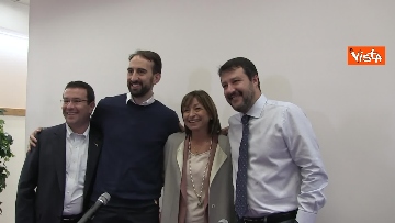 4 - 28-10-19 Salvini e Tesei in conferenza il giorno dopo il voto in Umbria