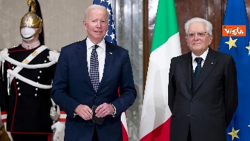 9 - Mattarella riceve il Presidente degli Stati Uniti Biden