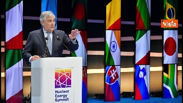 2 - Tajani interviene al vertice sull'energia nucleare a Bruxelles