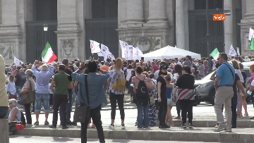 1 - Protesta contro il green pass a Piazza San Giovanni a Roma. Le foto