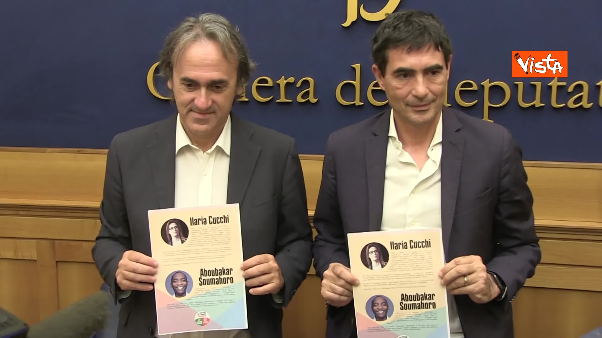 Verdi e SI annunciano la candidatura di Cucchi e Soumahoro, le foto con Bonelli e Fratoianni