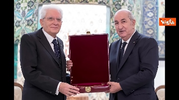 4 - Mattarella in Algeria partecipa alla cerimonia di inaugurazione del Giardino Enrico Mattei