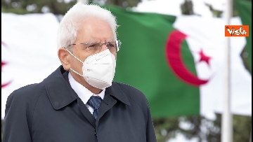 13 - Mattarella in Algeria partecipa alla cerimonia di inaugurazione del Giardino Enrico Mattei