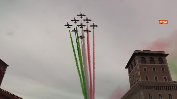 10 - Festa delle Forze Armate, le foto della cerimonia a Roma con Mattarella e Draghi